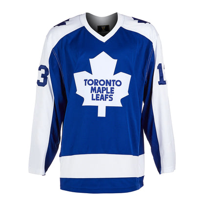 Mats Sundin Signed Toronto Maple Leafs Retro Fanatics Jersey