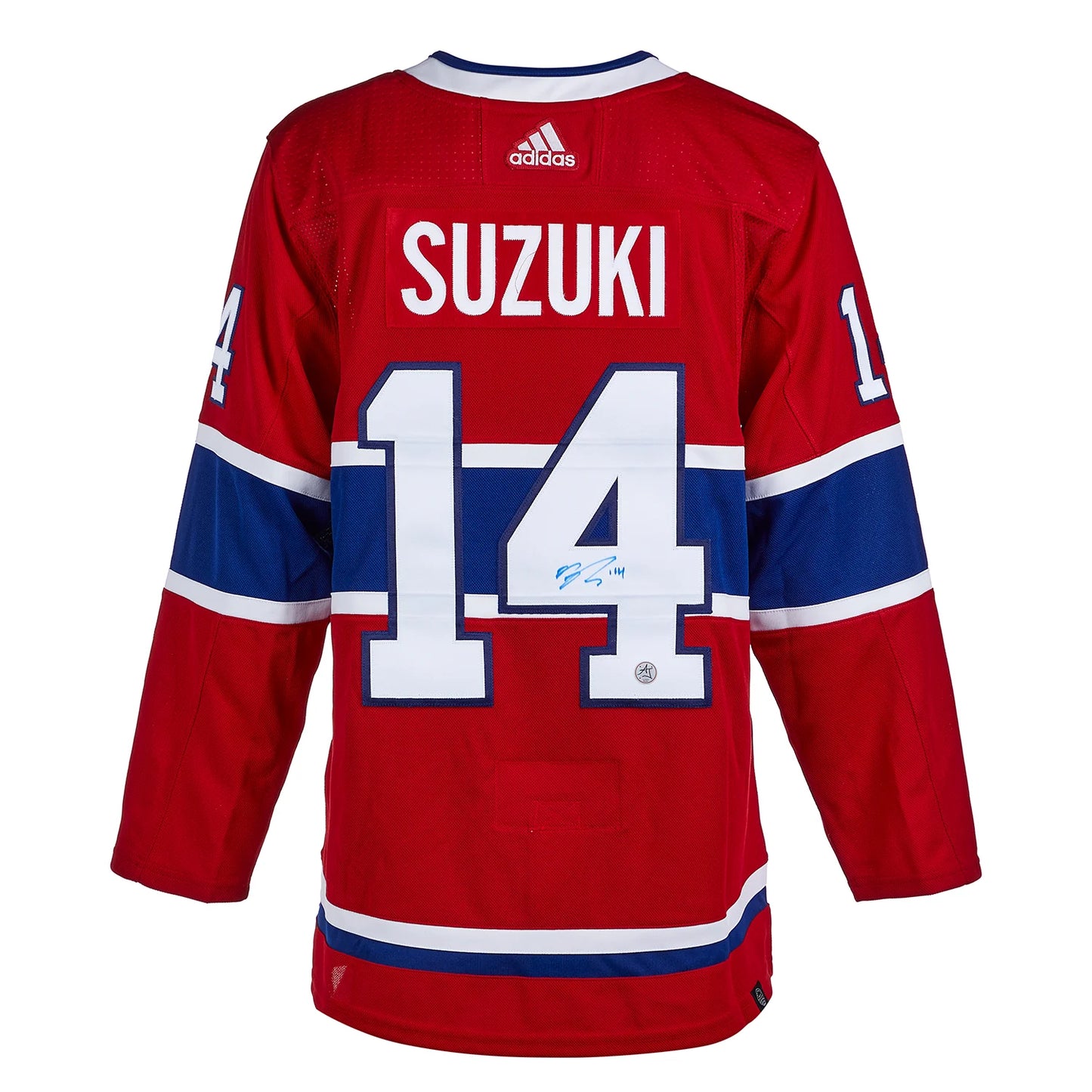 Nick Suzuki Montreal Canadiens Autographed adidas Jersey