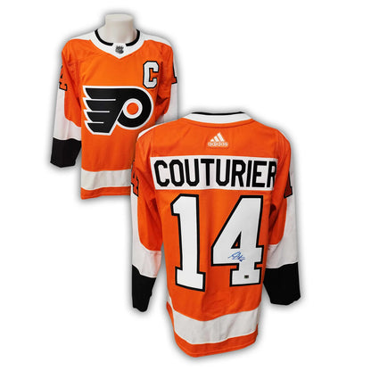 Sean Couturier Philadelphia Flyers Orange Adidas Jersey