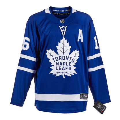 Darcy Tucker Autographed Toronto Maple Leafs Blue Fanatics Jersey