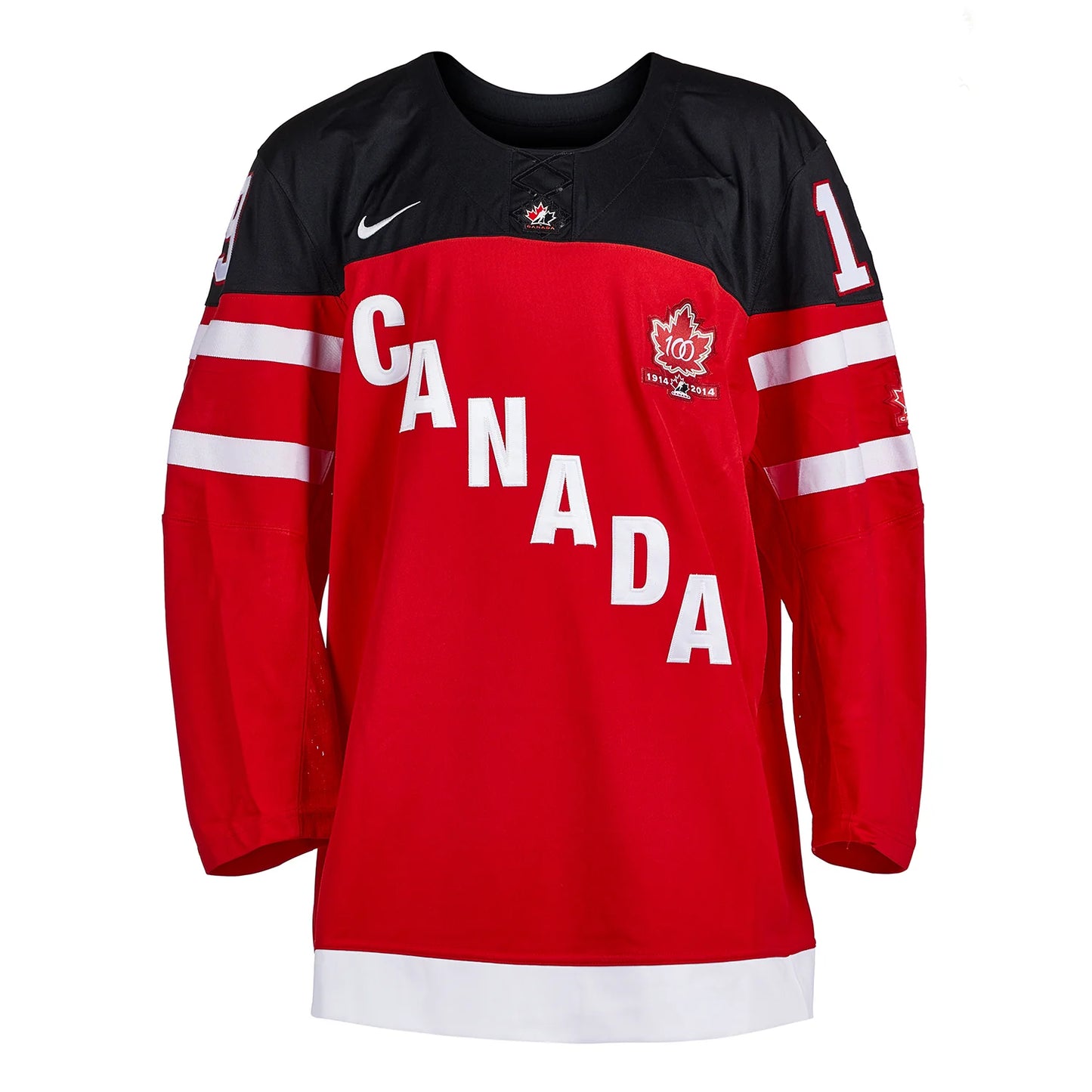 Steve Yzerman Team Canada Signed 100th Anniversary Nike Jersey